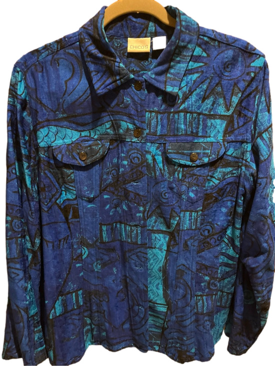 Chico's Jackets & Blazers - 116. WOMENS CHICO’S 2/L DETAIL JACKET